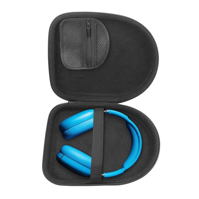 Multifunctional Waterproof Shockproof Custom High Quality Hard EVA Headphone Case for Travel Storage and Carrying