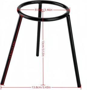 Supporto a Tre Gambe in Ferro per Laboratorio, Modello YL1161, Attrezzatura Scolastica per Fisica - Product Image 3
