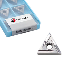 Plaquettes en céramique TAIRAY pour l'usinage de finition du fonte, haute dureté, TNGG C, porte-outil de tournage en métal, outils de coupe pour tour CNC