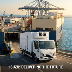Camion frigorifique 4x2 à prix d'usine, fourgonnette congélateur avec groupe frigorifique Carrier, véhicule de logistique de la chaîne du froid - Product Image 1