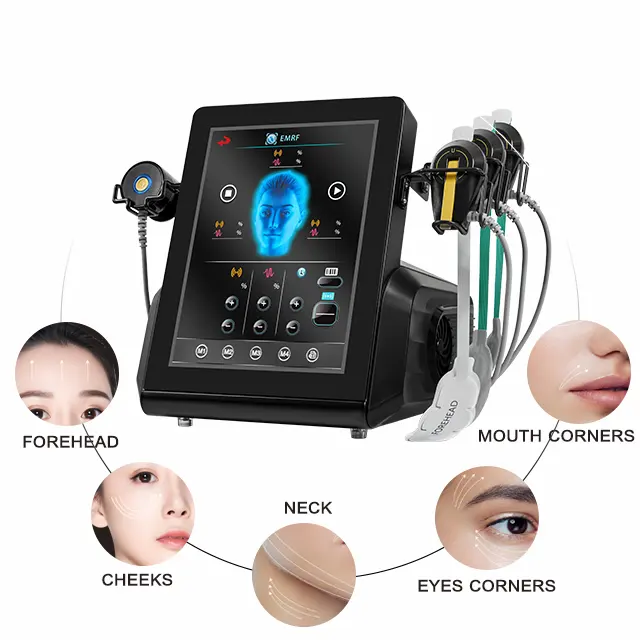 desktop style Face Massage tool EMS RF Face Firming Machine Lifting Facial Wrinkle Remover Peface Beauty Machine