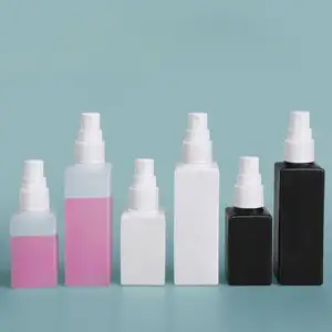 Lege Reiniger Wasmiddel Afdrukken Plastic Spuitfles Cosmetische Huidverpakking Op Voorraad