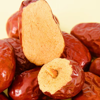 Chinese gedroogde AD waterrode jujubes, natuurlijk zoet, vacuüm verpakt, groothandel voor koken, thee, snacks, voedingsindustrie, bulk levering