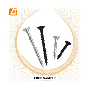 Fabrika kaynağı 3.5*25mm c1022a fabrika fiyat phillips siyah bugle başkanı alçıpan vida