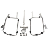 304 acier inoxydable argent support de boîte latérale moto porte-bagages support latéral pour HONDA CB500X