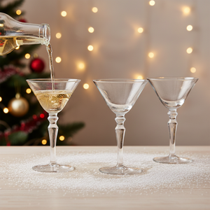 Verres à <span class=keywords><strong>martini</strong></span> soufflés à la main avec pied torsadé, en cristal transparent, pour bar, fête, maison, boisson - Product Image 4
