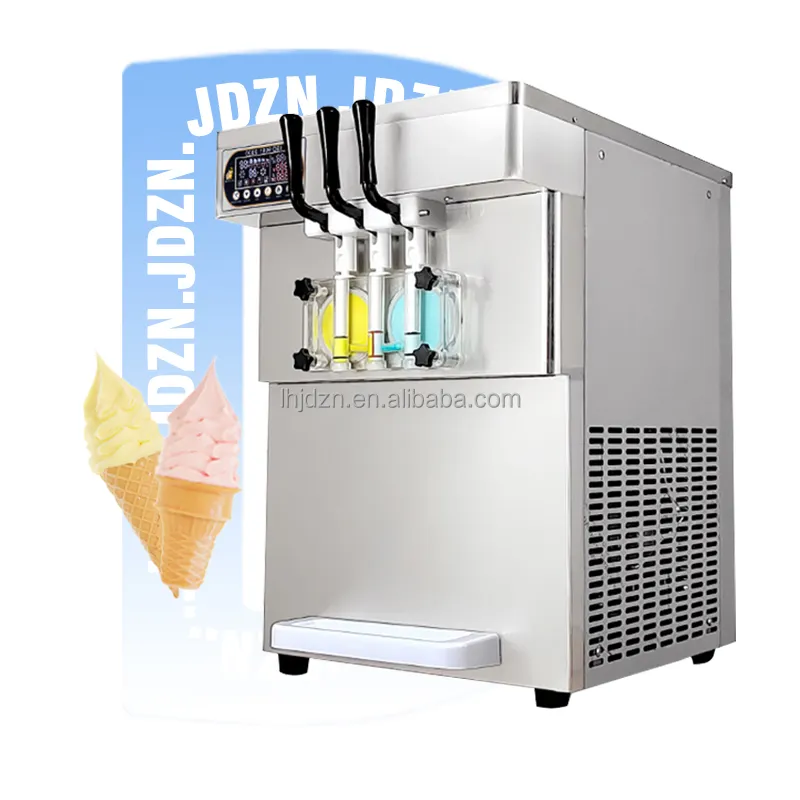 Chine 3 Distributeur de Machine De Fabricar Helado Sof Prix Soft Icecream Softy Ice Cream Machine Prix au Zimbabwe