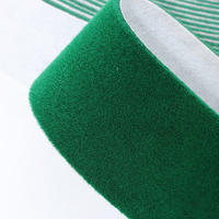 Ruban de recouvrement en velours vert personnalisable avec une forte adhérence pour les machines textiles et les machines d'impression et de teinture