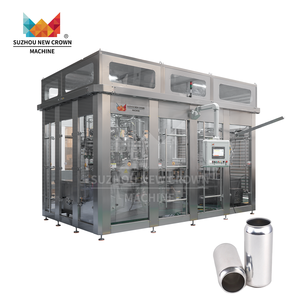Nhà Sản Xuất Hoạt động Ổn Định Nước Giải Khát Có Thể Dây Chuyền Sản Xuất Soda Có Thể Làm Đầy Máy Có Ga Mềm Uống Máy đóng hộp - Product Image 1