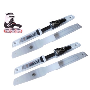 Universal Roller <strong>Skate</strong> Energy Strap Buckle Assembly, Complete Inline <strong>Skate</strong> Strap with Metal Buckle and Screws, 1 <strong>Pair</strong>/Set - Product Image 4