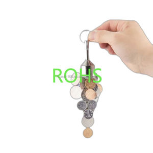 Clip rond personnalisé pour outil de pêche à la mouche en bobine N35 néodyme <span class=keywords><strong>nickel</strong></span> revêtement solide services de moulage disque porte-clés magnétique néodyme - Product Image 5