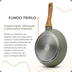 Ensemble de casseroles de haute qualité en céramique moderne, revêtement antiadhésif, 14 pièces, en alliage d'aluminium, compatible induction, passe au lave-vaisselle - Product Image 4
