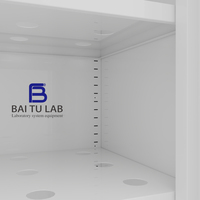 Armario para utensilios de laboratorio con rejilla de secado desmontable, estructura de acero anticorrosión, para laboratorio biológico y microbiológico.
