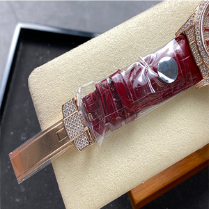 Relojes Deportivos de Lujo Hechos a Mano en Shanghái con Microdiamantes 2025, Correas de Cuero de Vaca de 20 mm Personalizadas de Alta Gama, Relojes de Buceo con Manecillas para Hombres - Product Image 2