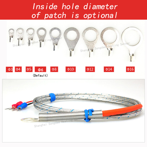 Patch de type K <span class=keywords><strong>Thermocouple</strong></span> Surface Fin Face Joint Machine D'emballage Sonde Pression Nez Trou Rond Capteur De Température - Product Image 5