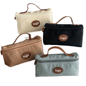 <b>For</b> Fashion Zipper Portable Lightweight Nylon Handbag <b>for</b> Makeup <b>for</b> Both <b>Men</b> and Women - Product Image 2