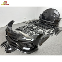 Kit carrosserie Mansori Gen III en fibre de carbone sèche complète, dernière version, avec pare-chocs, capot, ailes et échappement pour Lamborghini Urus 2018-2021