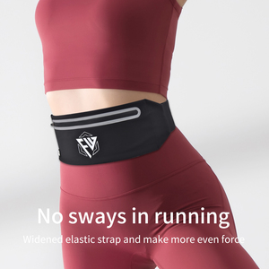 Nieuwe Mode Lichtgewicht Haak & <span class=keywords><strong>Loop</strong></span> Verstelbare Band Fitness Hardloop Buiktas Heuptas Voor Mannen Vrouwen Custom Reflecterende Rits - Product Image 3