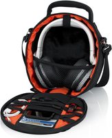 Nuevo Estuche para Auriculares Estilo DJ, Bolsa de Almacenamiento Acolchada para Auriculares de Aviación, con Asa Superior, Funda de Viaje para Auriculares