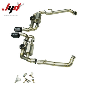Système d'échappement complet en alliage de titane JYD Catback pour Porsche <span class=keywords><strong>718</strong></span> Cayman / <span class=keywords><strong>Boxster</strong></span> <span class=keywords><strong>S</strong></span> 2.0T 2016-2023 - Product Image 3