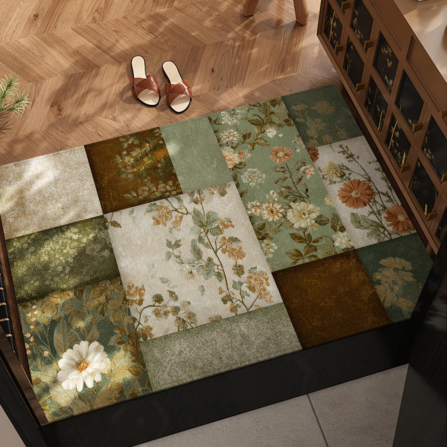 Papeterie fleurie du jardin ancien