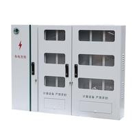 Boîtier de compteur électrique transparent en acier/acier inoxydable 304 IP54, facile à lire, pour compteur de puissance résidentiel intérieur Shangyi