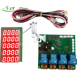 JY-215 Placa Temporizadora de <span class=keywords><strong>4</strong></span> Canales para Controlar <span class=keywords><strong>4</strong></span> Dispositivos en Máquinas Recreativas, Aceptador de Billetes/Monedas, PCB para Máquina de Lavado de Coches - Product Image 4
