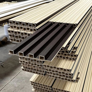 Panneaux Muraux Cannelés Alternatifs Modernes en PVC WPC COMOVY en Vente <span class=keywords><strong>Directe</strong></span> d'Usine pour la Décoration Intérieure - Product Image 4