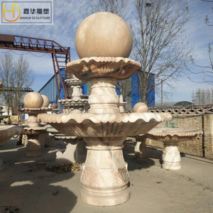 Fuente de Agua Tallada en Piedra Jiahua, Estilo Europeo, Decoración de Jardín, Villa, Paisaje, Duradera - Product Image 5