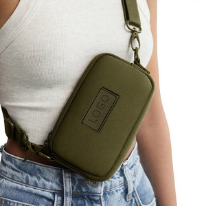 <span class=keywords><strong>Bolso</strong></span> Bandolera Pequeño <span class=keywords><strong>de</strong></span> Neopreno Acolchado Personalizado con Correas Ajustables y LOGO, Impermeable, para Teléfono Móvil, para <span class=keywords><strong>Hombre</strong></span> y Mujer - Product Image 1