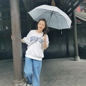 Khuyến mãi tùy chỉnh logo PVC rõ ràng ô giá rẻ giá bán tự động trong suốt thẳng ô rõ ràng dài xử lý - Product Image 6