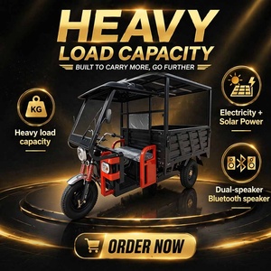 Cargo+Electric+Tricycle E China New Design Agricultural Truck Heavy Duty Solar Tricycle 60V 2000W 2026 - Product Image 1