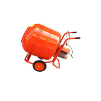 Moteur électrique 220V 1,5kw Mini mélangeur/Machine à béton manuelle utilisée dans la construction