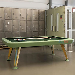 Самое популярное хорошее качество 7 футов 8 футов 9 футов стандартная кровать и деревянная ножка современный дизайн 2 в 1 бильярдный стол с Обеденным верхом - Product Image 5