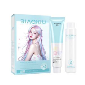 Tinta per Capelli Professionale Personalizzata a Basso Contenuto di <span class=keywords><strong>Ammoniaca</strong></span>, Crema Colorante <span class=keywords><strong>Permanente</strong></span> in Tutti i Tipi di Colori alla Moda per Salone e Casa - Product Image 2
