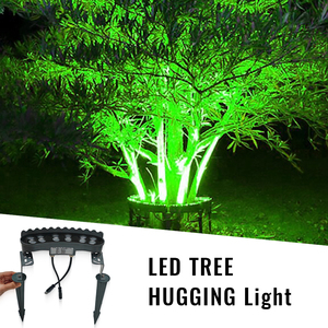 IP65 Không Thấm Nước Tự Làm Nối Chèn Mặt Đất Ôm Cây LED Chiếu Sáng Ngoài Trời <span class=keywords><strong>DMX</strong></span> Cảnh Quan Vườn Vòng Đèn - Product Image 4