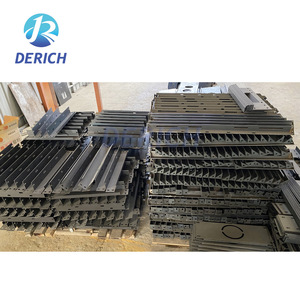 Supports en tôle Derich, acier laminé à froid de 2 mm, pièces estampées sur mesure de précision pour quincaillerie industrielle - Product Image 1
