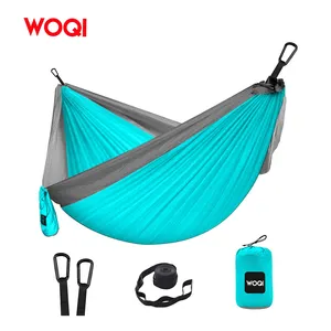 WOQI portatile famiglia tenda da campeggio amaca escursionismo ultraleggero singolo doppio Nylon leggero amaca da esterno tenda parasole
