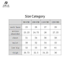 BEIFUFORM Bébé Mannequin Complet Du Corps Standard CN taille Enfant Robe Forme avec <span class=keywords><strong>Tête</strong></span> Mains et <span class=keywords><strong>Pieds</strong></span> pour Vêtement Tailleurs - Product Image 4
