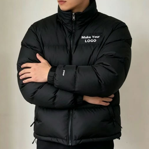 Chaqueta The Jacket For <span class=keywords><strong>North</strong></span> City Putian 90 Velvet Versión US 1996 con cremallera gruesa para hombre, mujer y parejas, ropa acolchada de superficie lisa - Product Image 2