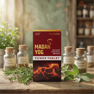 Mezcla Herbal Madan Yog, Extracto de Plantas Ayurvédicas, Fórmula Tradicional para el Bienestar Diario del Hombre Adulto - Product Image 5