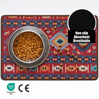 Tapis d'intérieur Crimson Badge, imperméable, antidérapant, tissé, avec logo personnalisé, OEM, vente en gros, usine