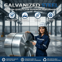 Bobina de Acero Galvanizado de 0,5 mm para Piezas Automotrices y Gabinetes Electrónicos, Fabricación Industrial, Metal GI de Alta Calidad
