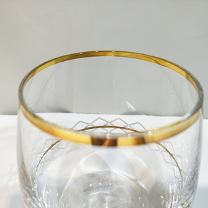 <span class=keywords><strong>แก้ว</strong></span>ไวน์ขอบทอง<span class=keywords><strong>แก้ว</strong></span>คริสตัล - Product Image 6