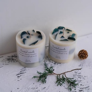 Natural Hand Made Fragrance Luxury Soy Wax Essential Oil <strong>Candles</strong> <strong>Eucalyptus</strong> Scented <strong>Candle</strong> - Product Image 2