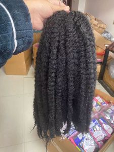 18 Inch Afro Kinky Twist Tóc Nối Crochet Marley Bện 30Strands 100Gram Số Lượng Lớn Tóc Tổng Hợp Crochet Bím Tóc - Product Image 6