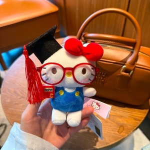 ตุ๊กตาการ์ตูนเฮลโลคิตตี้ พวงกุญแจน่ารัก งานแฮนด์เมด ของขวัญ ขายส่ง - Product Image 6