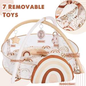 Gimnasio y Piscina de <span class=keywords><strong>Pelotas</strong></span> para Bebés, para la Exploración Sensorial y el Desarrollo de Habilidades Motoras, Gimnasio de Juegos para Bebés y Niños Pequeños - Product Image 2