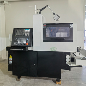 Mesin bubut cnc tipe swiss G205, mesin bubut Cnc pekerjaan berat kecepatan tinggi untuk pusat putar logam - Product Image 3