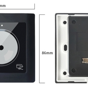 Lector de Control de Acceso Wiegand RS485 para Reconocimiento de Códigos QR RFID - Product Image 3